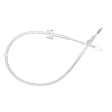 Cablu, frana de parcare Handbrake cable middle CITROEN C4 GRAND PICASSO I C4 PICASSO I 1.6-2.0D 10.06-12.13 OE PEUGEOT 474621