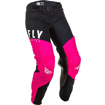 Pantaloni pentru off-road Trousers off road FLY RACING Women's Lite colour neagra/fluorescent/pink size 7/8 FLY FLY 373-63607