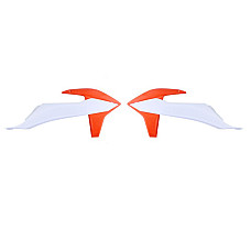 Kituri de plastic Radiator covers colour Orange KTM SX SX-F XC XC-F 125-450 2019-2023 CEMOTO 8422100047 CEM