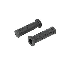 Miner Grips ghidon diametru 22 24mm lungime 120mm Culoare drum negru Skuter buc fits HONDA ARIETE 01686 SS