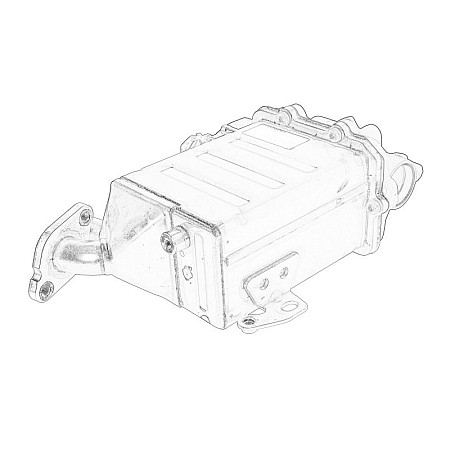 Supapa EGR Modul element control recirculare gaze de esapament radiator MAN TGE VW CRAFTER 2.0D 09.16- OE VW 04L 131 512CG