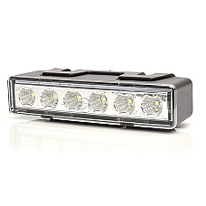 Girofar Rotating beacon blue 12/24V LED horizontal fixing directional WAS 899.2 W117