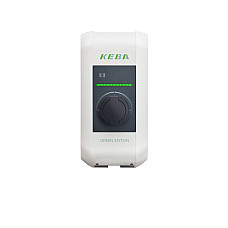Staie de incarcare, vehicul electric AC charger Wall-mount charger P30 a-series Green Edition 121 954 phases quantity: 3 22kW colour: grey socket type 2 a-series EN Type2 3p Socket 22kW-RFID - GREEN EDITION KEBA KC-P30-ES240032-00R-GE