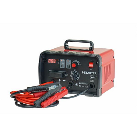 Aparat de incarcat bateria de acumulatori Battery charger &amp; jump starter INVER STARTER 441 charging voltage: 12/24 V IDEAL starting current: 400A charging current: 40A power supply: 230V battery type: WET IDEAL I-STARTER 441