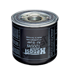 Element filtrant uscator aer, compresor Cartus cu uscator de aer cartus de desicator M41x15mm  dreapta fata-verso presiune 13bar separator en with gasket DAF 65 CF 75 CF 85 CF CF CF 65 CF 75 CF 85 02.98- HENGST T200W