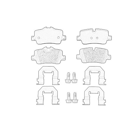 Set placute de frana Spate BMW 3 G20 G80 G28 3 G21 G81 1.6-3.0D 11.18- OE BMW 34 20 6 888 825