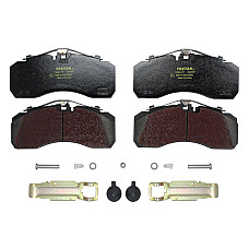 Set placute de frana Fata KNORR IVECO EUROCARGO I-III EUROSTAR EUROTECH MH EUROTECH MP EUROTECH MT EUROTRAKKER S-WAY STRALIS I STRALIS II 8210.42KTCA-OSC11.03 01.92- TEXTAR 29278 300 1 4 T3050