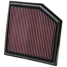Panou de filtrare (cartus) Sports air filter - Panel dl.: 233mm szer.: 229mm wys.:25mm  VOLVO V70 I LEXUS GS IS C IS II IS III RC TOYOTA MARK X II RAV 4 III RAV 4 IV 2.0-3.5H 04.97- K&amp;N FILTERS 33-2452