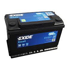 Acumulator Pornire Acumulator EXIDE 12V 100Ah/720A EXCELL R+ en 315x175x205 B13 pornire EXIDE EB1000