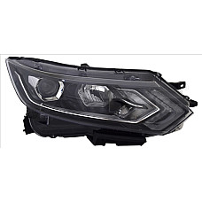 Far Headlamp L H11/H9/LED electric with motor NISSAN QASHQAI II J11 03.17-12.20 TYC TYC 20-17264-06-2