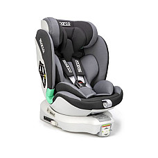 Scaun copil Rotating child seat ECE R129 I-SIZE 9-25 kg. Black/Grey ISOFIX with base + stabilizing support SPARCO SPRO 6000IGR