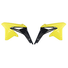 Kituri de plastic Radiator covers colour Black/Yellow SUZUKI RM-Z 450 2008-2017 CEMOTO 8412500008 CEM