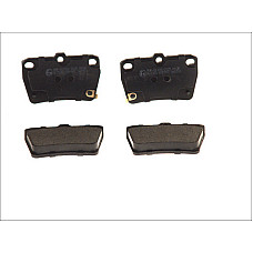 Set placute de frana Spate CHERY TIGGO TOYOTA RAV 4 II 1.6-2.4 05.00-12.10 LPR LPR05P997