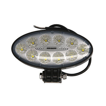 Lumina de lucru Lampa de lucru LED 11/30V 70W 5500lm numar elemente LED: 10 inaltime: 87mm latime: 176mm adancime: 86mm cu sirma de 05 m lumina dispersata WESEM CRV1D.55901.00