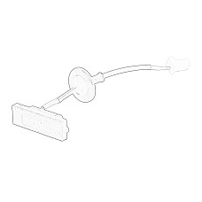 Bara de protectie Incuietoare capota Comutatorul capacului portbagajului KIA RIO II RIO III 03.05-12.17 HYUNDAI 812601W220