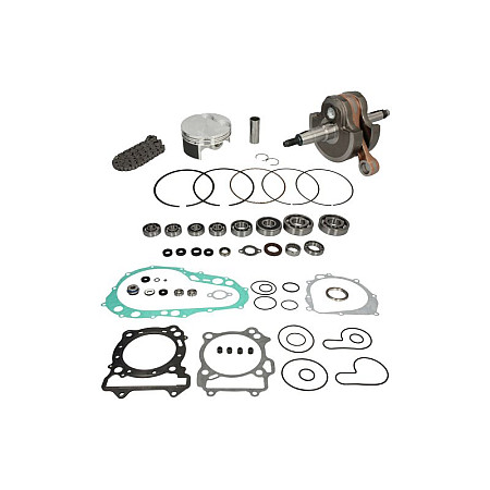 Set reparare de arbore cotit Kit reparatie motor tlok STD un set garnituri cu lagar cutie viteze rulment piston pompa apa si kit ARCTIC CAT DVX KAWASAKI KFX 400 2003 2004 CHEIE RABBIT WR101 060
