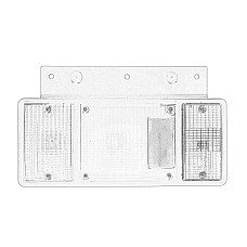 Stop spate Rear lamp L  ISUZU N-SERIA  ISUZU N 5TH GENERATION N 6TH GENERATION 10.92- OE ISUZU ISU8980021650