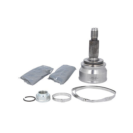 Set articulatie, planetara Articulatia arborelui cotit exterior Dreapta/Stanga 28z/33z/596mm JEEP COMPASS MITSUBISHI LANCER VIII 1.8/2.0/2.4 08.06- SPIDAN 0.025495
