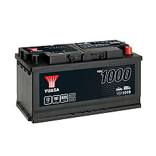 Acumulator Pornire YUASA 12V 90Ah 800A YBX1000 CaCa R+ standard 353x175x190 B13 starting YBX1019