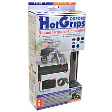 Miner Manere incalzite pentru ghidon diametru 22mm Culoare drum negru HotGrips universal OXFORD OF771