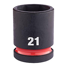 "Tubulare si accesorii Socket impact Hexagonal 1/2"" metric size: 21 mm finish: neagra" MILWAUKEE 4932480315