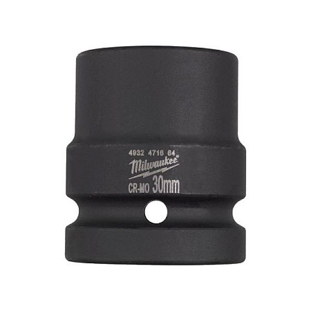 &quot;Tubulare si accesorii Socket impact Hexagonal 1&quot;&quot; enhanced durability metric size: 30 mm length: 60 mm finish: neagra / phosphate&quot; MILWAUKEE 4932471664