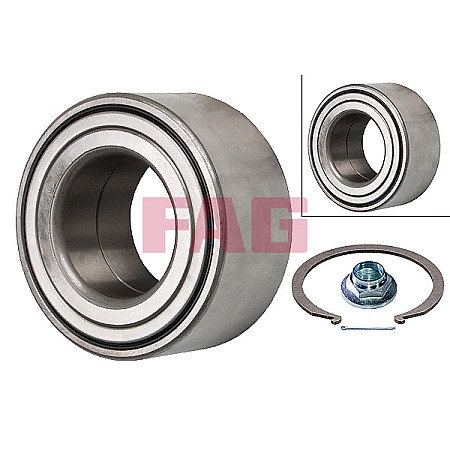 Kit rulmenti roata Kit rulment roata Fata Dreapta/Stanga 45x84x41 HYUNDAI GRANDEUR I40 I I40 I CW IX35 SANTA FE I SONATA IV SONATA V SONATA VI TUCSON XG KIA CADENZA I 1.6-Electric 12.98- FAG Bearings 713 6263 70