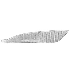 Bara/piese Reflector de protectie Spate Stanga HYUNDAI I40 I CW 07.11-05.19 Break HYUNDAI 924053Z000