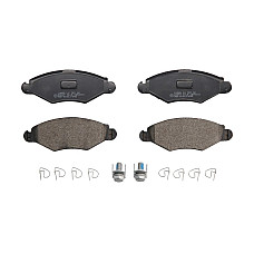 Set placute de frana Fata cu suplimente PEUGEOT 206 206+ 306 1.1-1.9D 04.93- BRECK 23597 00 702 10
