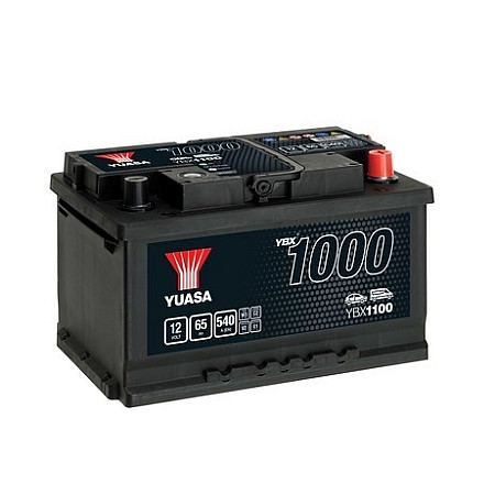 Acumulator Pornire Battery YUASA 12V 65Ah/540A YBX1000 CaCa R+ standard 278x175x190 B13 starting YUASA YBX1100