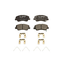 Set placute de frana Fata HYUNDAI SOLARIS 1.4/1.6 01.17- BOSCH 0 986 424 951