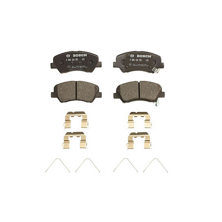 Set placute de frana Fata HYUNDAI SOLARIS 1.4/1.6 01.17- BOSCH 0 986 424 951