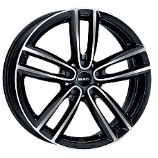 Janta aliaj PKW Verificati kit-ul de montare al jantei 7x18 5x112 CH 666 ET: 54 Janta aluminiu  BMW 1 F20 1 F40 2 F45 2 GRAN COUPE F44 6 E63 08.87- MAK Oxford Oglinda neagra MAK F7080OFBM54WS5X