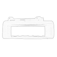 Clapeta aer suplimentar Deflector aer parte inferioara radiator intercooler Renault Clio IV 11.12-06.16 OE RENAULT 21 49 962 96R