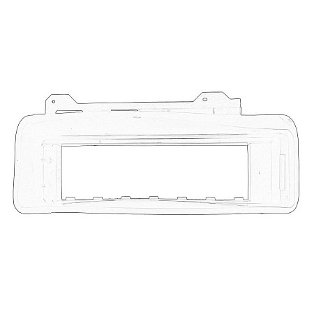 Clapeta aer suplimentar Deflector aer parte inferioara radiator intercooler Renault Clio IV 11.12-06.16 OE RENAULT 21 49 962 96R