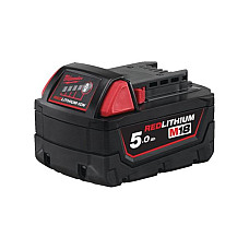 Acumulatori Battery 18V 5Ah number of batteries: 1pcs Li-Ion weight: 700g MILWAUKEE 4932430483