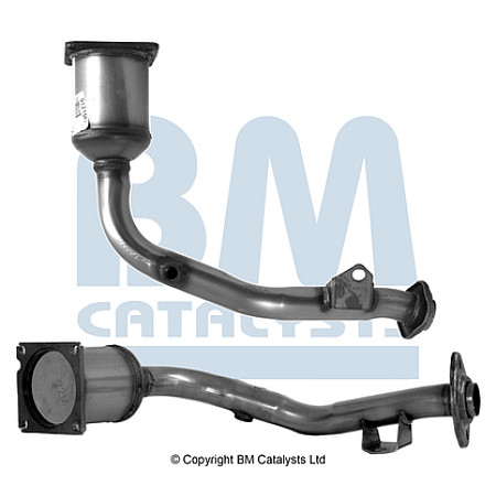 Catalizator EURO 4 CITROEN C2 C3 I C3 PLURIEL PEUGEOT 1007 207 1.4/1.4CNG/1.6 02.02- BM CATALYSTS BM91219H