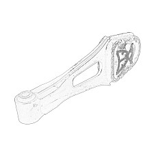 Suport, prindere cutie de vit.mecanica Transmission mount 6-gear FIAT TIPO FORD TOURNEO CUSTOM V362 TRANSIT CUSTOM V362 TRANSIT V363 1.6/2.0D 03.93- OE FORD 2344601