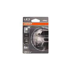 Bec, lumini interioare Bec LED ambalaj blister 1buc LED 12V 05W SV85-8 Ledriving Standard alb rece 6000K OSRAM OSR6431CW-01B