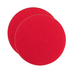 Burete abrazive Polishing sponge SPONGE RED COARSE 160 / 20 MM - 2 PC type: hard diameter: 150/160 mm thickness: 20 mm colour: red fitting brackets: hook and loop 2 pcs MILWAUKEE 4932492316