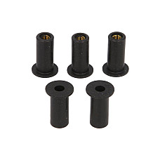 Elemente de asamblare moto Mounting elements 215x95x1403 M5x0.8 5 pcs. set deflector nut TOURMAX WEN-008