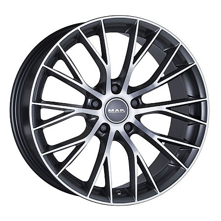 Janta aliaj PKW Verificati kit-ul de montare al jantei 85x20 5x120 CH 726 ET: 38 Janta aluminiu  BMW 1 E81 1 E82 1 E87 1 E88 09.77- MAK Munchen Faa de oglinda din metal armat MAK F8520MUQM38IB