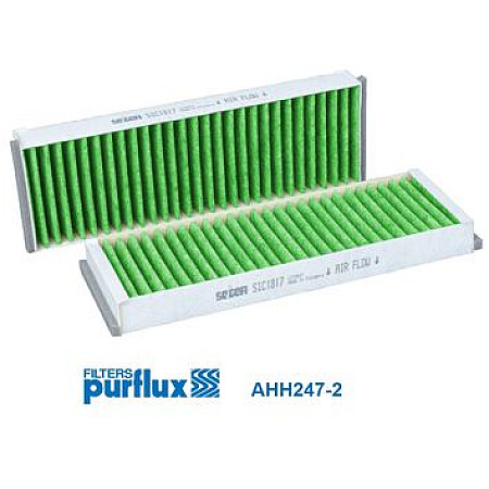 Filtru, aer habitaclu Filtru habitaclu anti-alergic AUDI A6 ALLROAD C6 A6 C5 A6 C6 R8 R8 SPYDER VW XL1 0.8DH-5.2 06.01- PURFLUX PX AHH247-2