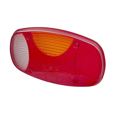 Lentila,far Lampshade rear R with indicator reversing light with stop light parking light HELLA 9EL343 142-001