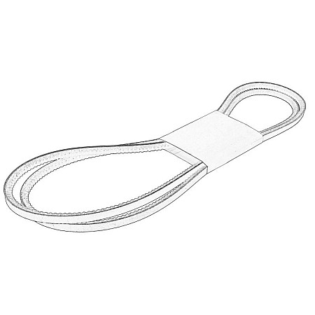 Curea transmisie cu caneluri Multi-V-curea PERKINS 2614B662
