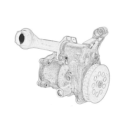 Pompa ulei Oil pump with a sprocket AUDI A3 TT SEAT ATECA LEON LEON SC LEON ST SKODA OCTAVIA III OCTAVIA IV SUPERB III VW ARTEON GOLF ALLTRACK VII GOLF SPORTSVAN VII 1.6D/2.0D 04.12- OE VW 04L 145 208H