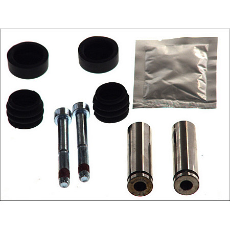 Set bucsi de ghidaj, etrier frana Kit reparare etrier Fata Dreapta/Stanga IVECO DAILY CITYS DAILY II DAILY III DAILY IV DAILY LINE DAILY TOURYS DAILY VI MERCEDES SPRINTER 5-T B905 0.9-Electric 01.89- QUICK BRAKE QB113-1386X