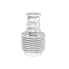 Tampon cauciuc, suspensie Burduf + tampon amortizor fata stg/dr OE RENAULT 54 05 000 06R