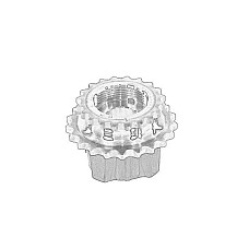 Roata dintata, Pompa injectie Injection pump drive wheel BMW 1 E81 1 E88 1 F20 3 E90 3 E92 3 E93 3 F30 F80 3 F31 5 E60 5 E61 5 F10 5 F11 X1 E84 X3 E83 1.6D/2.0D/3.0D 12.04-06.19 OE BMW 13 52 7 797 906