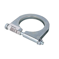 Colier, sistem de esapament Clema de esapament 80mm-83mm aluminiu IVECO CLAMP IV853OC